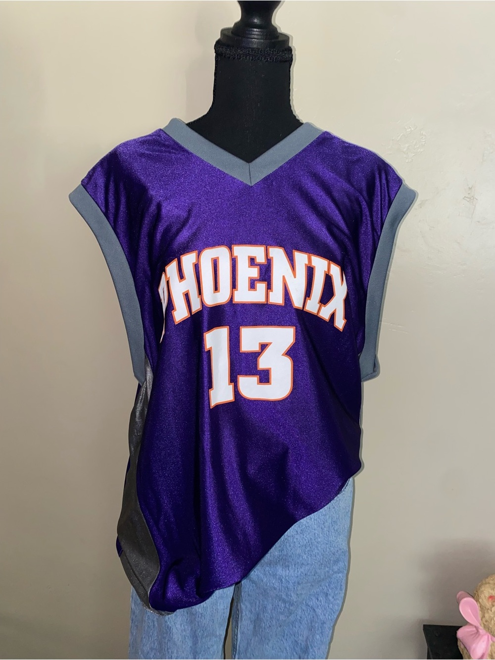 Phoenix suns' Purple Basketball Jersey Top - No Brand